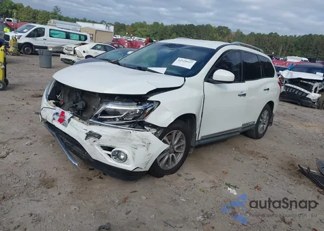 2013 Nissan Pathfinder Sl from USA, damaged, VIN 5N1AR2MM0DC605056